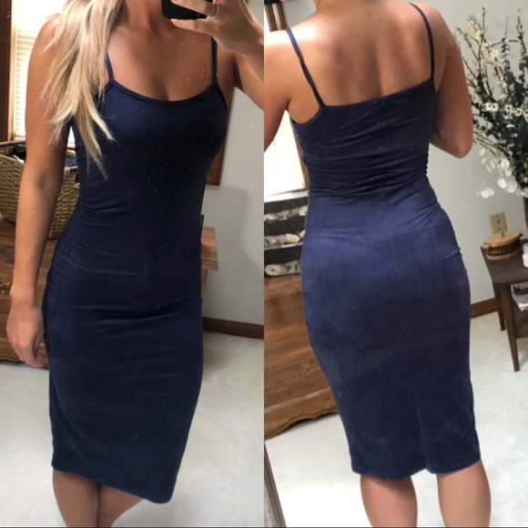 La Hearts Dresses & Skirts - PACSUN LA Hearts Faux Suede Dress Size Small